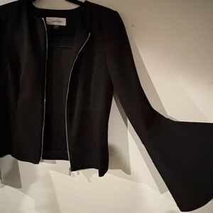 Calvin Klein Black Zip-Up Jacket